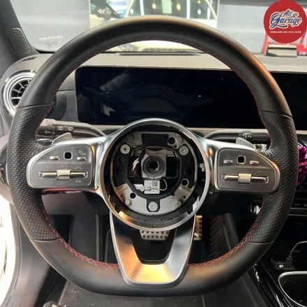 벤츠 W177 A45amg AMG핸들 + 어질리티셀렉트 교체 순정레트로핏 실내의 변화 기능업그레이드 / 서울 용산 중구