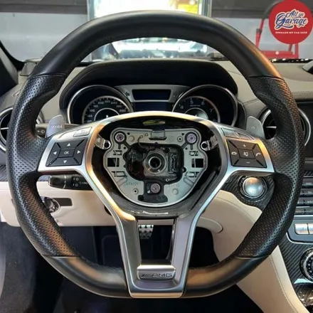 벤츠 r231 SL63AMG 신형AMG핸들 카본 베이지잠자리 AMG잠자리핸들 컨버젼 / 서울 용산 중구