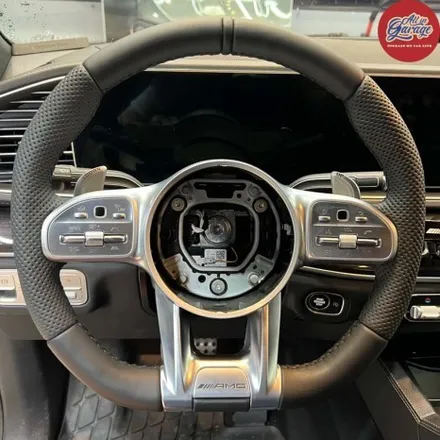 벤츠 W167 GLE400D 쿠페  신형 AMG핸들 교체  순정레트로핏 작업 / 서울 용산 중구