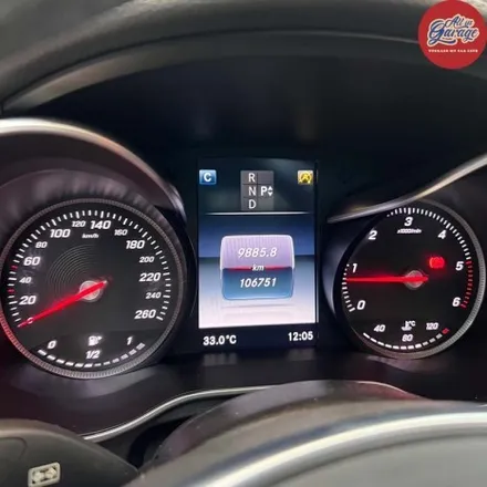 벤츠 W205 C250 벤츠신형 AMG핸들 과 디지털계기판[사제] 교체로 실내 컨버젼 / 서울 용산 중구