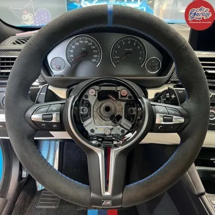 BMW F82 M4 카본트림 교체 및 패들쉬프트연장 색상변경 교체M1,M2 버튼교체 / 서울 용산 중구