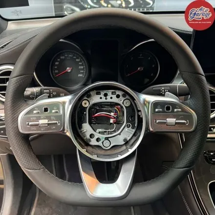 벤츠 X253 GLC220D , 벤츠신형 D컷핸들 교체로 핸들디자인 변경 / 서울 용산 중구
