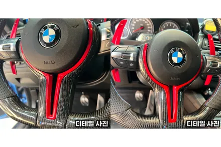 BMW F82 M4 카본D컷LED퍼포먼스 M핸들 교체시공 / 서울 용산 중구