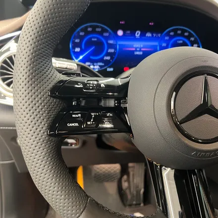 벤츠 EQS580 [SUV] 순정 잠자리핸들 교체 했습니다 열선과 ACC 연동활성화 / 벤츠 / EQS / 서울 용산 중구