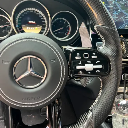 벤츠 W218 CLS63 모델 AMG카본핸들 교체  D컷 나이트에디션 / 벤츠 / CLS-클래스 W218 / 서울 용산 중구