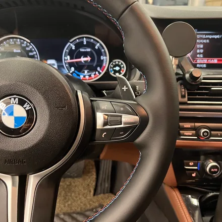 BMW F10 520D 후기형 M핸들 열선 교체했습니다 / 서울 용산 중구