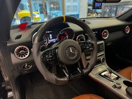 [올인게러지] 벤츠 R172 SLC43AMG 17년식 올블랙 카본D컷 AMG핸들 옐로우포인트 / 서울 용산 도원동