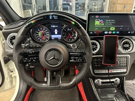 [올인게러지] 벤츠 W176 A45AMG 최신형 잠자리 카본핸들 LED퍼포먼스 마그네틱패들쉬프트까지 끝판왕입니다 / 서울 용산 도원동