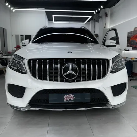 [올인게러지] 벤츠 X166 GLS350D 16년식 신형 세로그릴 및 안드로이드올인원 튜닝했습니다 / 서울 용산 도원동
