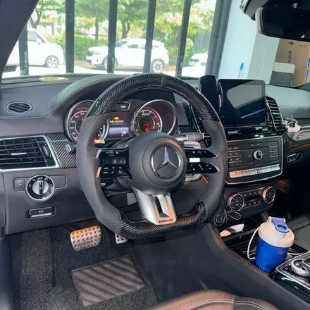 [올인게러지] 벤츠 W166 GLE63AMG 최신형 카본 잠자리 AMG핸들 튜닝 / 서울 용산 도원동