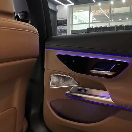 [올인게러지] W214 벤츠 신형 E클래스 E300 24년식 4D전동트위터 및 미드레인지 커버 엠비언트 시공했습니다 / 서울 용산 도원동