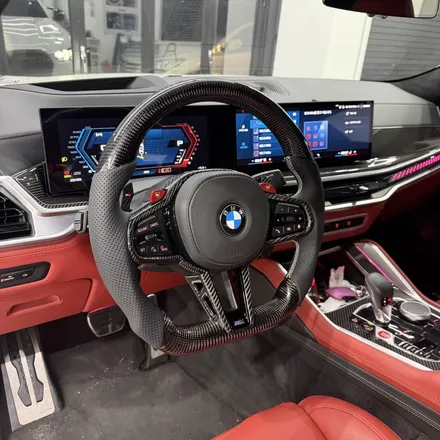 [올인게러지] BMW G06 X6M 2025 최신형 M카본D컷 핸들 튜닝 압도적인 포스가 느껴집니다 / 서울 용산 도원동