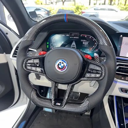 [올인게러지] BMW G07 X7 40I 정품 M카본핸들 신형 D컷 교체시공 / 서울 용산 도원동