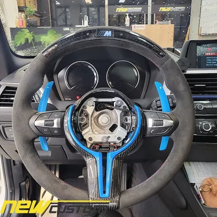 [올인게러지] BMW F20 118D m핸들교체 , 퍼포먼스스티어링휠 ,퍼포먼스m핸들 알칸트라 m3.M4핸들교체 / 서울 용산 도원동
