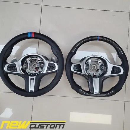 [올인게러지] bmw g06 x6 m50i 순정핸들,신형 카본 m핸들 교체 작업 정품카본핸들교체작업.커스텀핸들 BMW G바디 / 서울 용산 중구