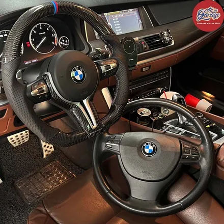 [올인게러지] BMW F07 5GT 전기형 모델 M스티어링휠 핸들교체작업 .M카본핸들 / 서울 용산 중구