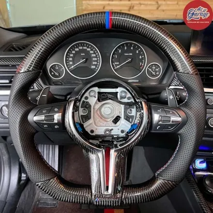 BMW F30 3시리즈 320i , M카본핸들 교체 / 서울 용산 중구