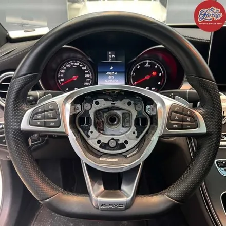 벤츠 W205 C250 벤츠신형 AMG핸들 과 디지털계기판[사제] 교체로 실내 컨버젼 / 서울 용산 중구