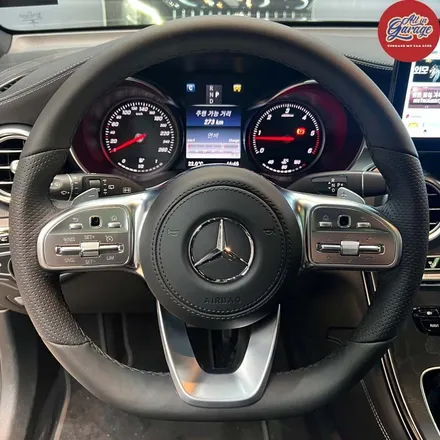 벤츠 X253 GLC220D , 벤츠신형 D컷핸들 교체로 핸들디자인 변경 / 서울 용산 중구