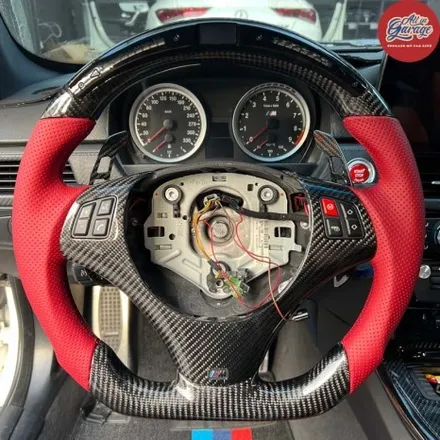 BMW E92 M3 / M카본D컷LED퍼포먼스핸들 교체작업 / 서울 용산 중구