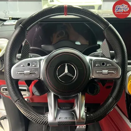 벤츠 W463b 2021 G63AMG / AMG카본핸들교체 및 순정어질리티셀렉트 활성화 작업  / AMG핸들 / 서울 용산 중구