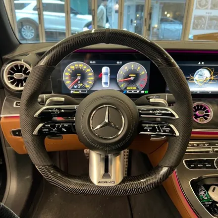 벤츠 [W213] E클래스 카브리올레 AMG 잠자리핸들 + 디지털계기판콕핏 후기형 컨버젼  / 벤츠 / E-클래스 W213 / 서울 용산 중구