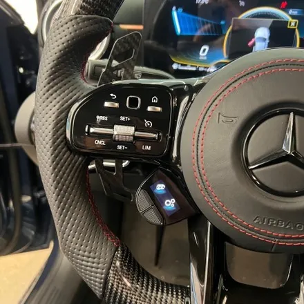 벤츠 W177 A45AMG  AMG핸들 카본D컷디자인으로 교체하다 / 서울 용산 중구