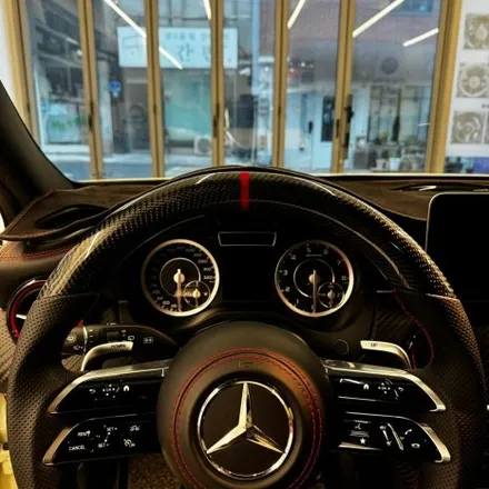 [올인게러지] 벤츠 W176 A45AMG 최신형 카본 잠자리핸들 레드라인 디자인 튜닝 완료 / 서울 용산 도원동