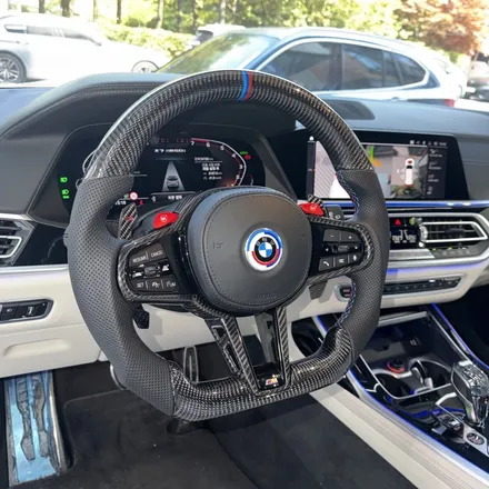 [올인게러지] BMW G07 X7 40I 정품 M카본핸들 신형 D컷 교체시공 / 서울 용산 도원동