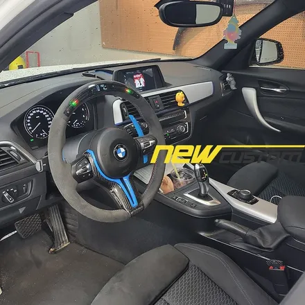 [올인게러지] BMW F20 118D m핸들교체 , 퍼포먼스스티어링휠 ,퍼포먼스m핸들 알칸트라 m3.M4핸들교체 / 서울 용산 도원동