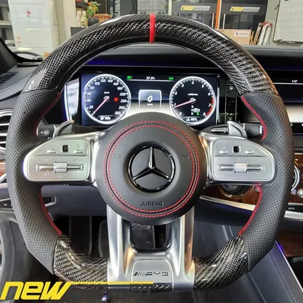 [올인게러지] 벤츠w222 s클래스 s63amg ,벤츠신형핸들, 후기형개조 amg핸들,신형amg핸들,페이스리프트 / 서울 용산 중구