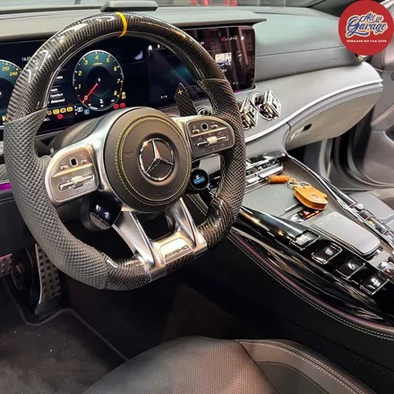 [올인게러지] 벤츠 GT63 AMG / 카본AMG핸들 교체 작업 / 어질리티핸들 / 벤츠핸들 / 서울 용산 중구