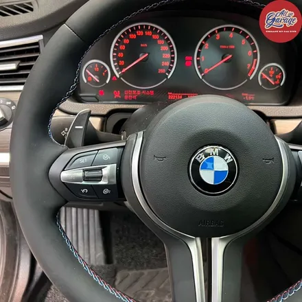 [올인게러지] BMW F07 5GT 후기형모델 M핸들 교체작업 . M스티어링휠 M5개조 / 서울 용산 중구