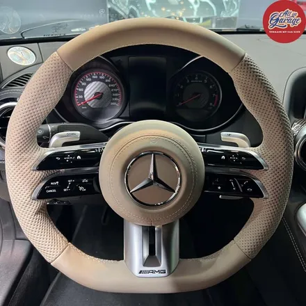벤츠 AMG GTS 2016년식  최신형 잠자리AMG핸들  베이지AMG핸들 / 서울 용산 중구