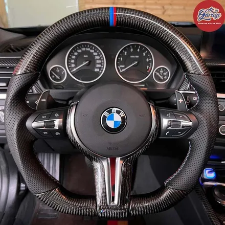 BMW F30 3시리즈 320i , M카본핸들 교체 / 서울 용산 중구
