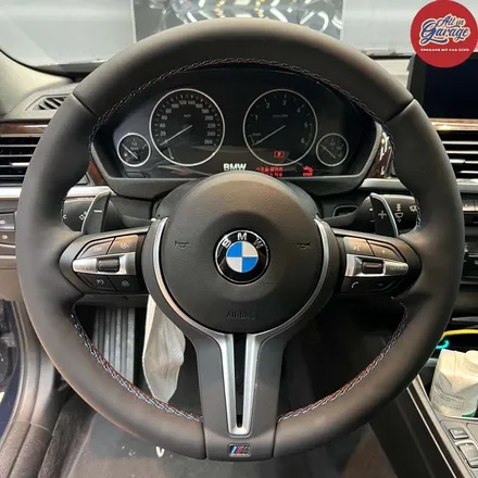 BMW F30 3시리즈 320D 정품 M열선핸들 교체 업그레이드 / 서울 용산 중구