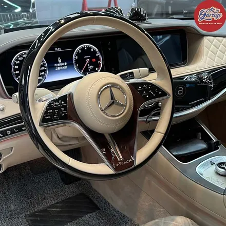 벤츠 W222 S600 마이바흐  최신형 마이바흐핸들 교체작업기 업그레이드된 실내 / 서울 용산 중구