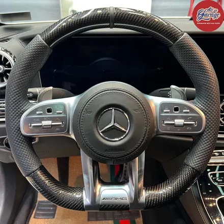 벤츠C257 CLS450 / 신형벤츠AMG핸들 교체시공 (AMG열선핸들) / 서울 용산 중구