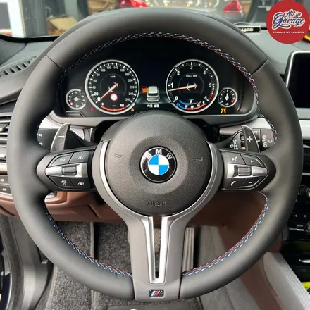 BMW F15 X5 / BMW M핸들(열선,진동) 교체작업 / 서울 용산 중구