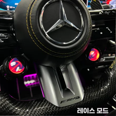 벤츠 CLA45SAMG 2021 벤츠LED카본D컷 잠자리핸들 교체시공 (OLED어질리티셀렉트,카본패들쉬프트) / 서울 용산 중구