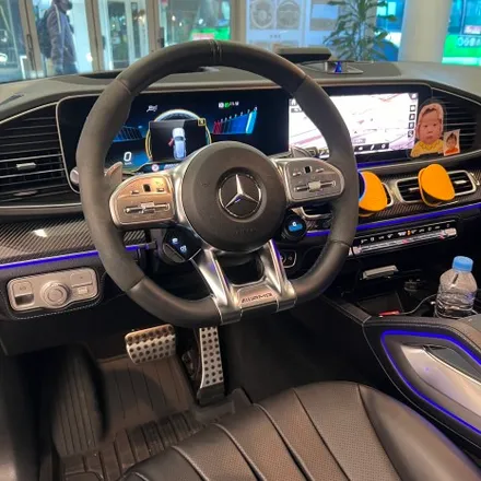 벤츠 [W167] GLE53 AMG 카본핸들 LED퍼포먼스 D컷 어질리티셀렉트 이식작업 / 벤츠 / GLE-클래스 W167 / 서울 용산 중구