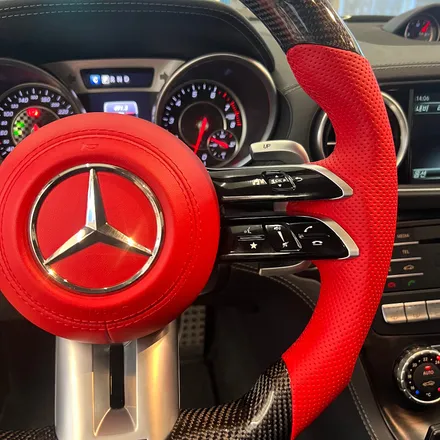 벤츠 R231 SL400 후기형 모델 최신형 AMG 잠자리핸들 교체 / 벤츠 / SL-클래스 / 서울 용산 중구