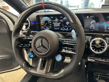 [올인게러지] 벤츠 W177 A45AMG 20년식 레드라인 카본 잠자리핸들 및 OLED 어질리티셀렉트 장착 코딩했습니다 / 서울 용산 도원동