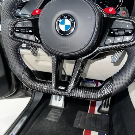 BMW X6 M50I 2021년식 최신형 M카본핸들 D컷 교체시공 M1M2까지 활성화 / 서울 용산 도원동