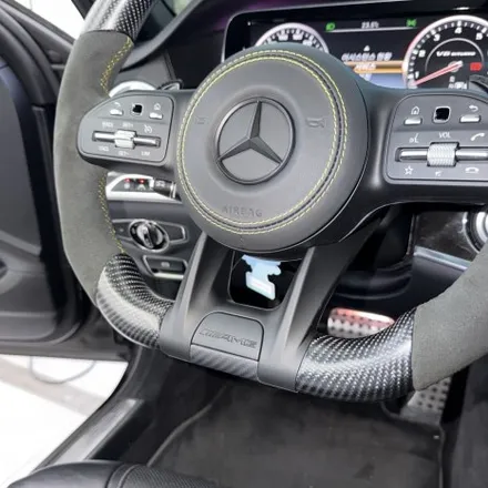 [올인게러지] 벤츠 W222 S63AMG 후기형카본핸들 D컷 교체했습니다 / 서울 용산 도원동