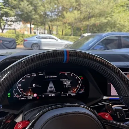 [올인게러지] BMW G07 X7 40I 정품 M카본핸들 신형 D컷 교체시공 / 서울 용산 도원동