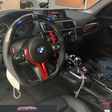 [올인게러지] BMW F20 118D m핸들교체 / M카본핸들  / m3.M4핸들교체 / 서울 용산 중구