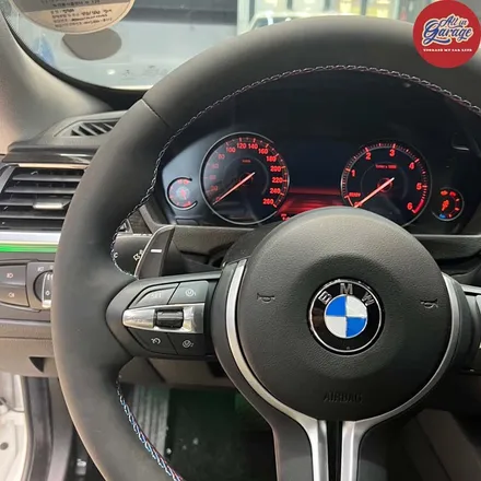 [올인게러지] BMW F34 3GT , M핸들 , 교체작업 . 후기형M핸들 컨버젼 / 서울 용산 중구