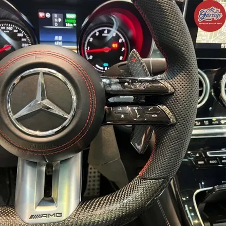 [올인게러지] W253 벤츠 GLC350E / 신형AMG핸들 교체 / 벤츠카본핸들 / LED퍼포먼스핸들 / 서울 용산 중구