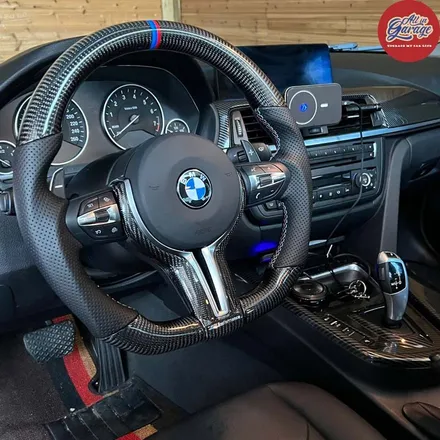 BMW F30 3시리즈 320i , M카본핸들 교체 / 서울 용산 중구